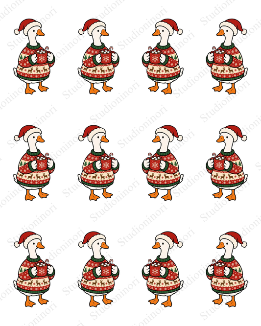 Transfer Paper (Christmas Goose) #2