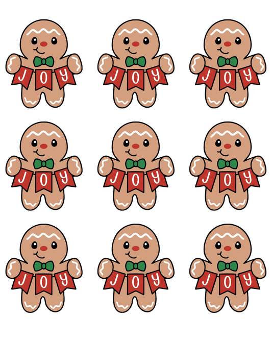 Transfer Paper (Gingerbread Men Joy)