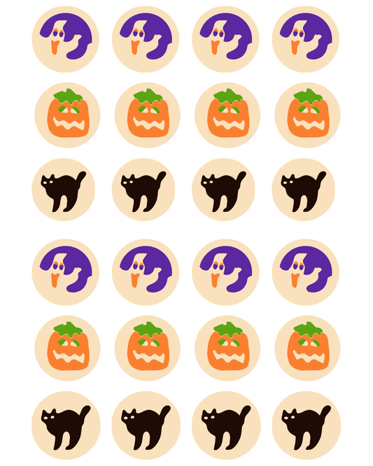 Transfer Paper (Halloween Sugar Cookie) Small