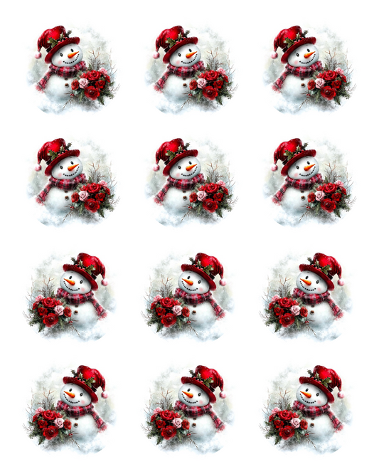 Transfer Paper (Christmas Snowman) #3