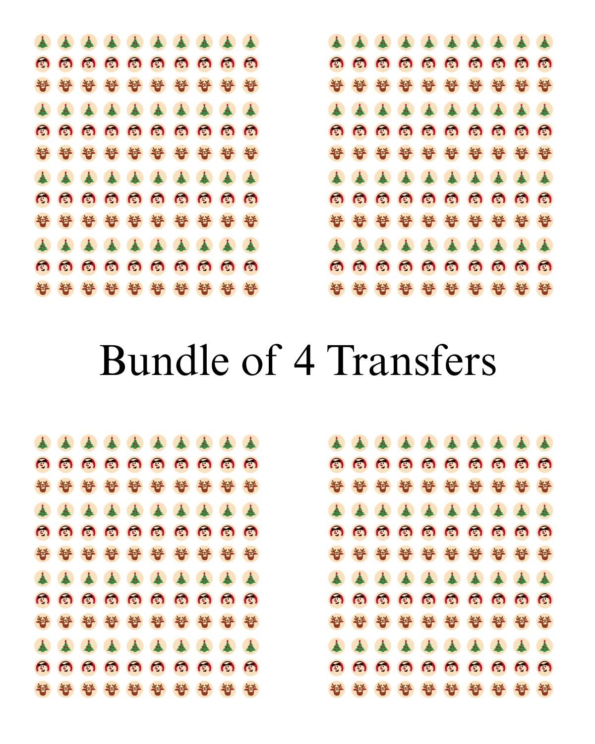 Transfer Paper (Christmas Sugar Cookie) Mini