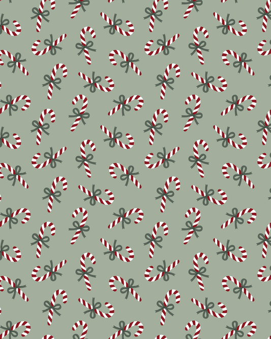 Transfer Paper (Coquette Candy Cane)