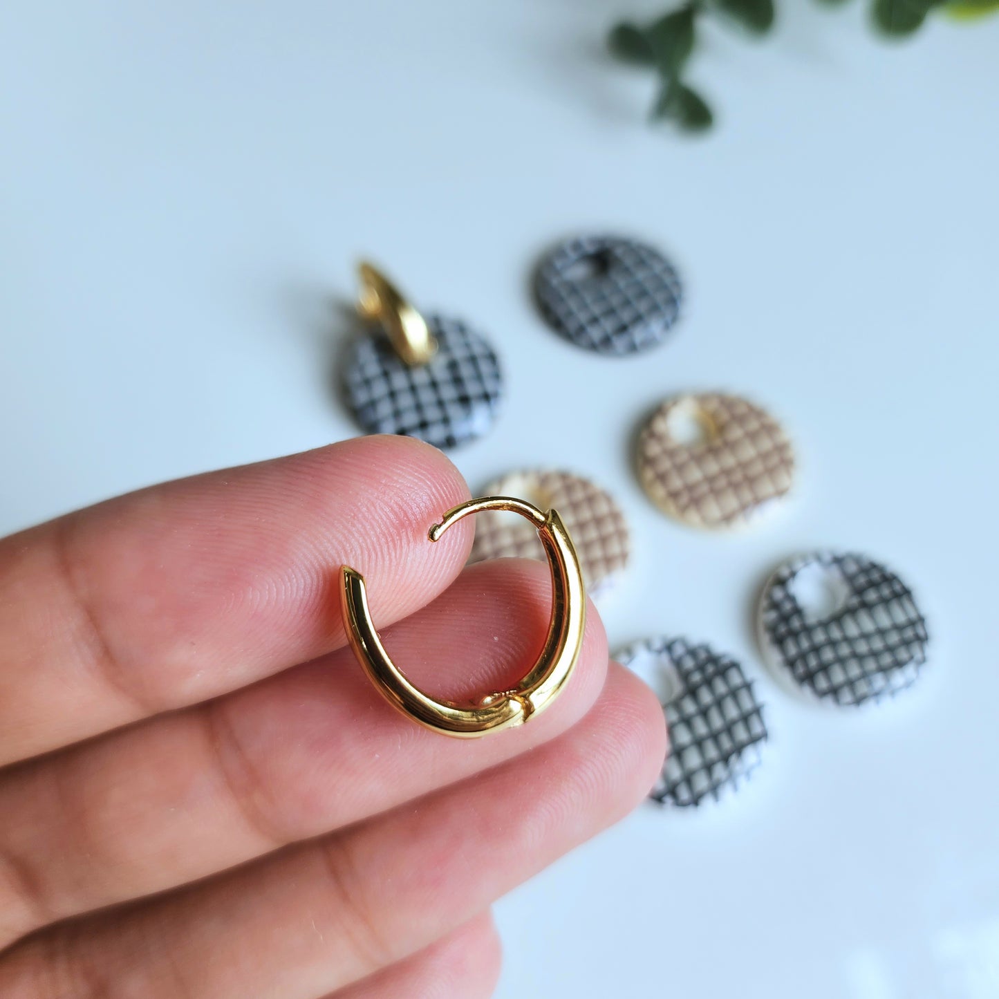 Interchangeable Huggie Earring Set