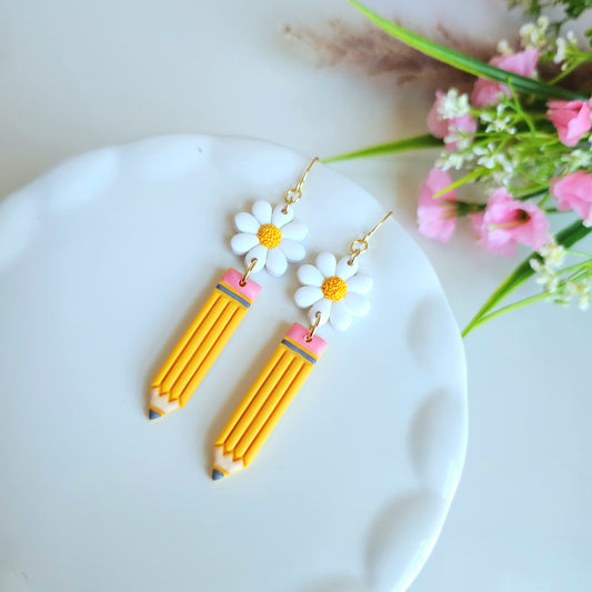 Flower Pencil Dangle