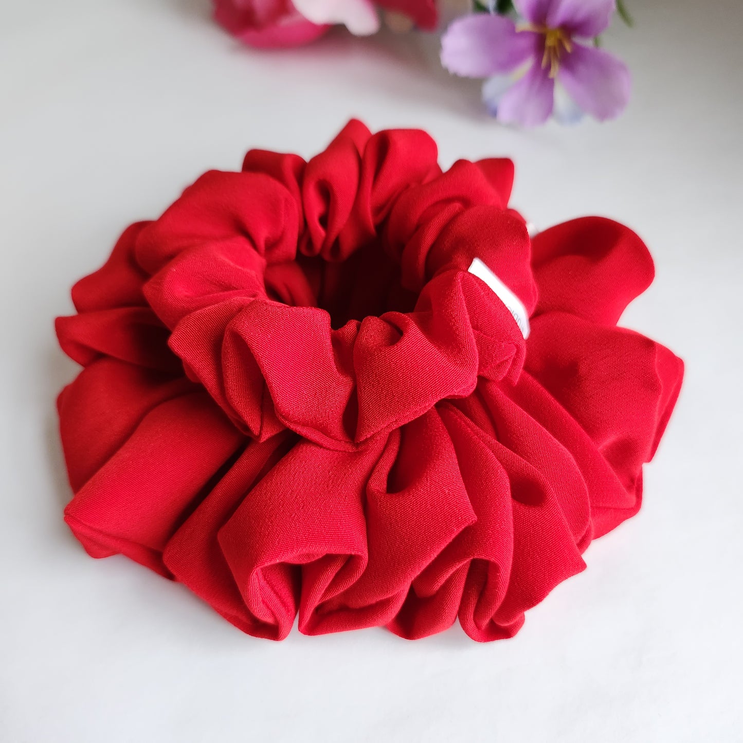 Red XL Scrunchie