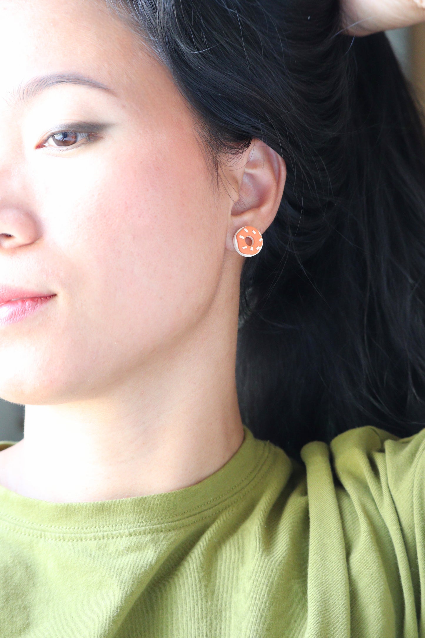 Fall Coffee and Sweet Treats Stud Earrings Set