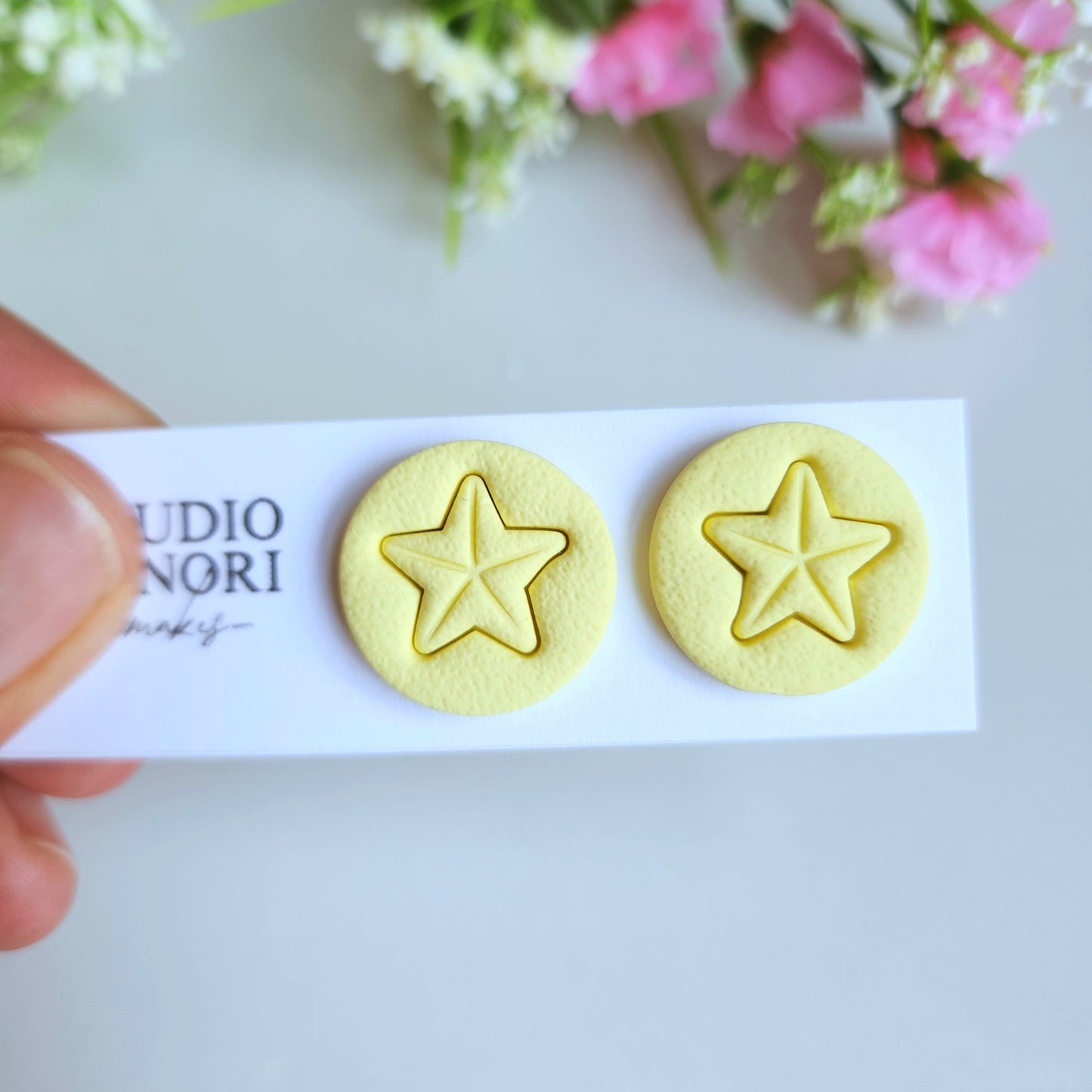 Pastel Coastal Stud Earrings