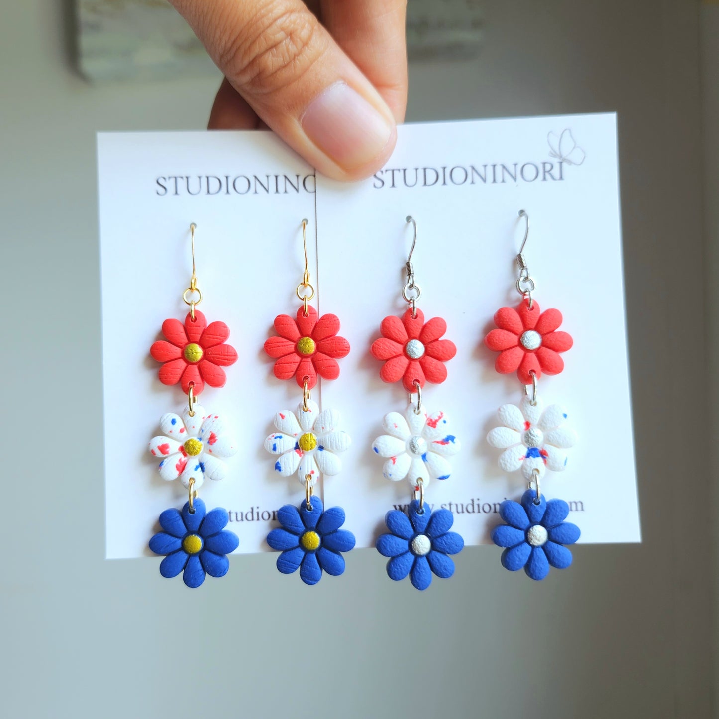 Pretty Patriotic Earring Dangle