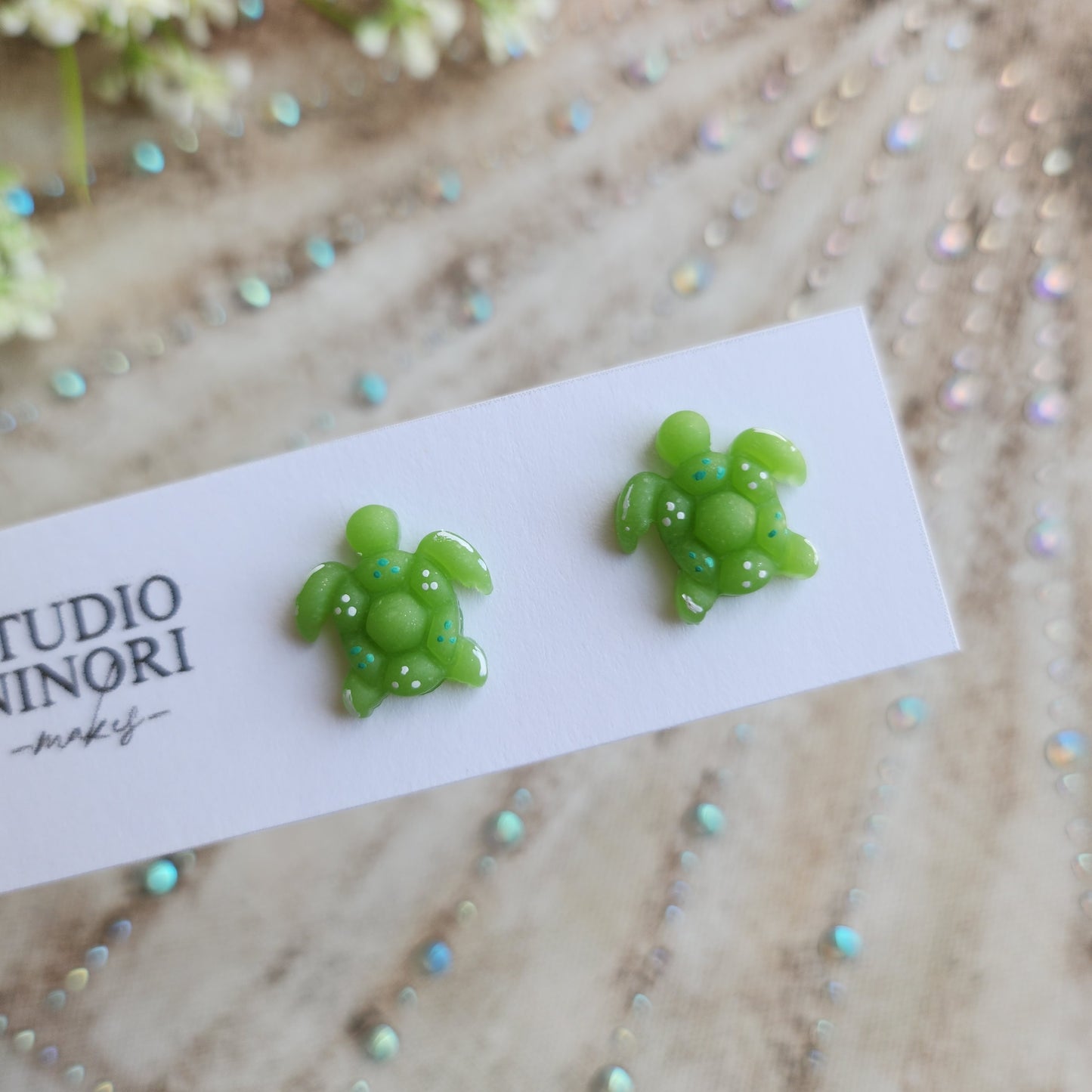 Coastal Creature Stud Earrings