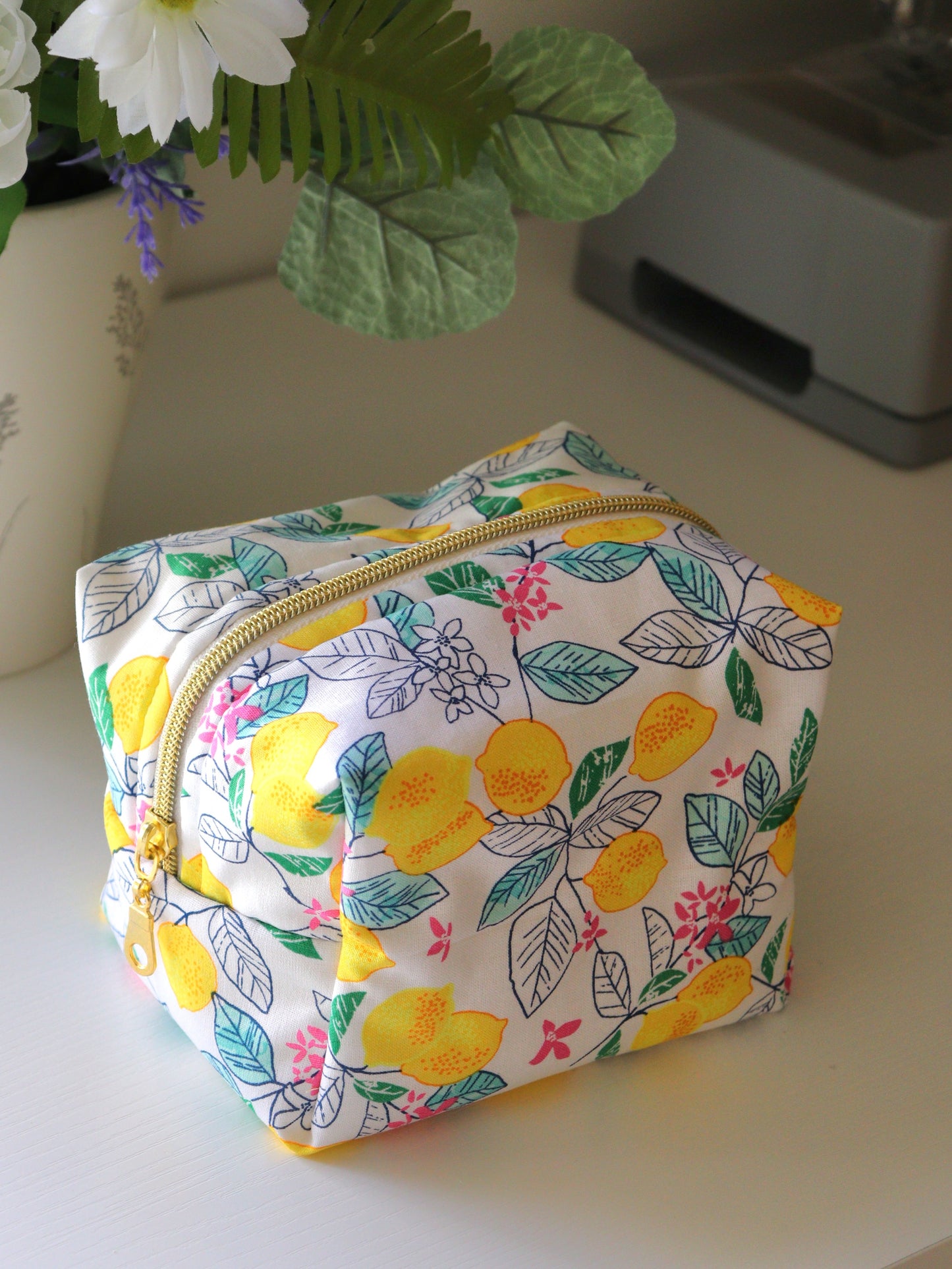 Lemon Mini Cosmetic Bag