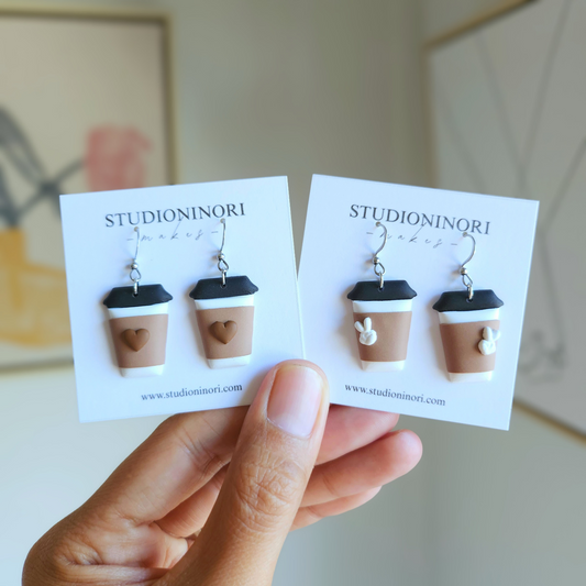 Coffee Cup Earrings