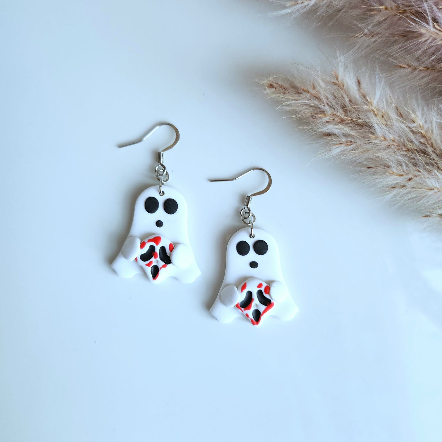 Elegant Scream Ghost Earrings