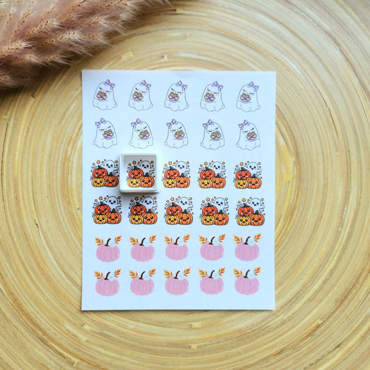 Transfer Paper (Halloween Ghost & Pumpkins)