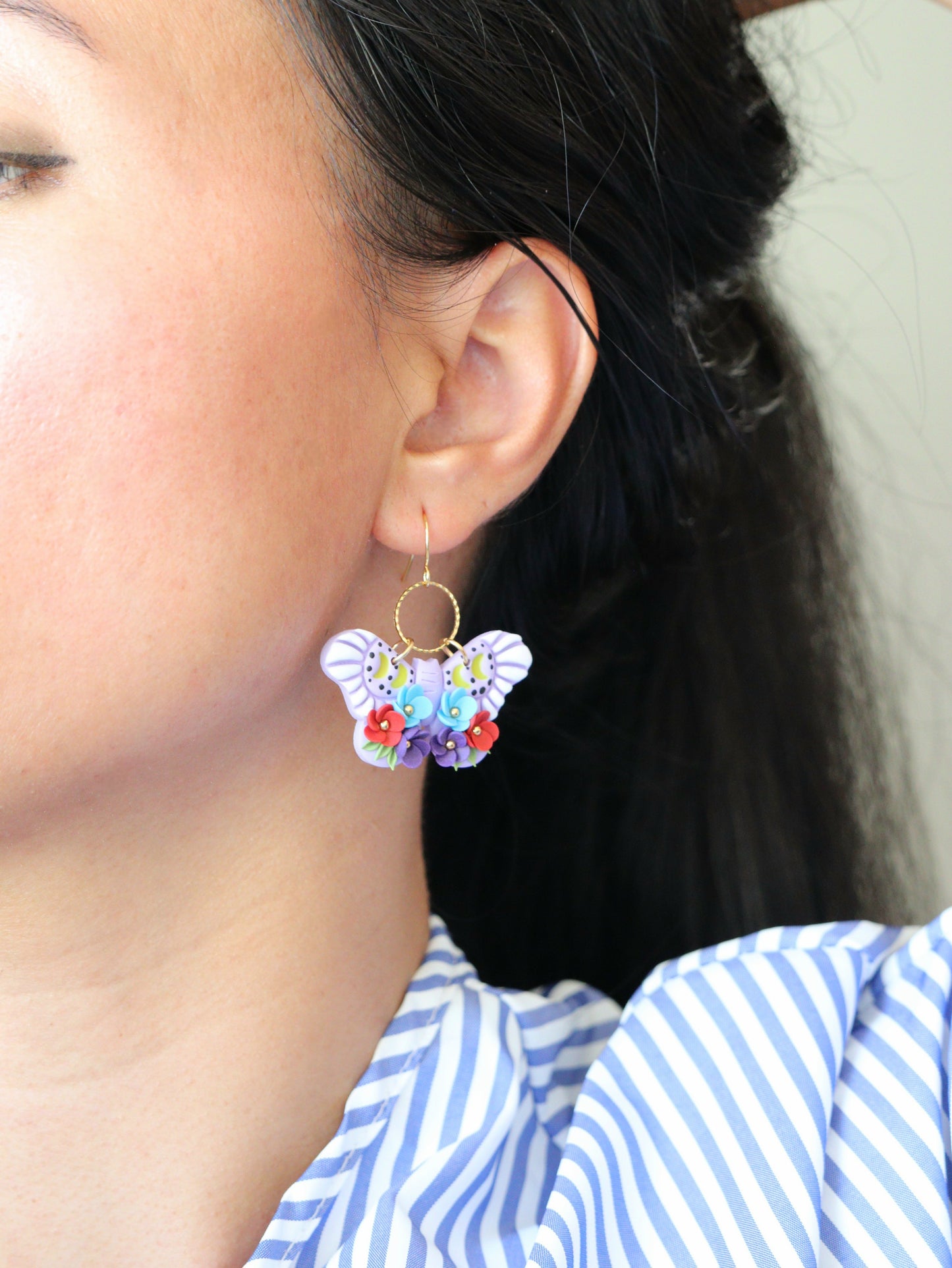 Floral Lavender Butterfly