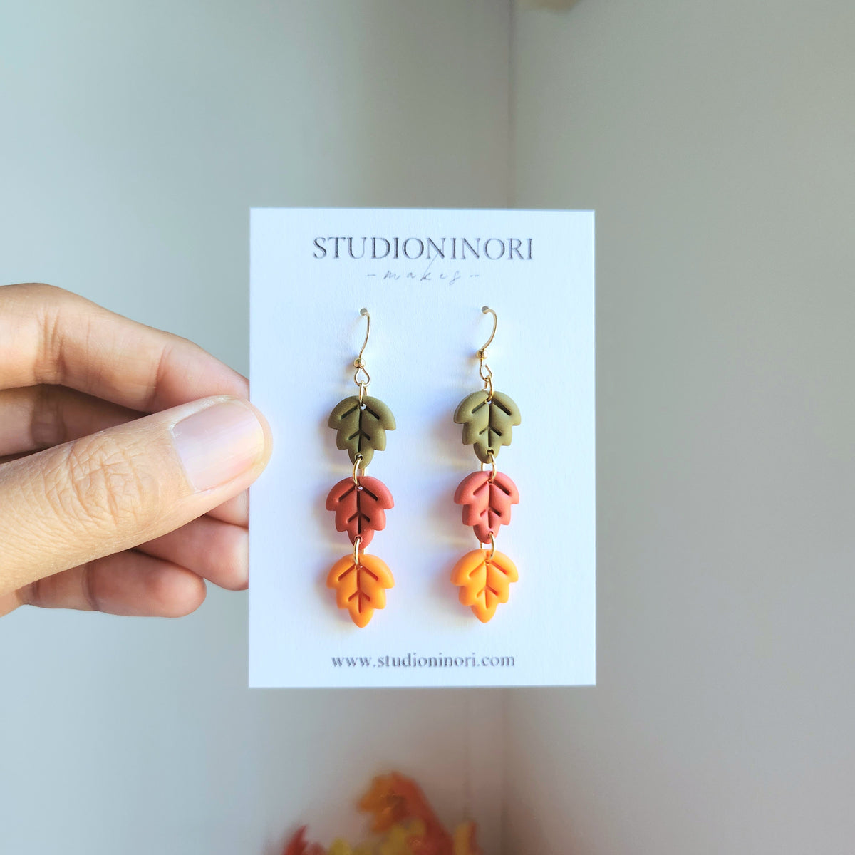 Autumn Leaf Dangles