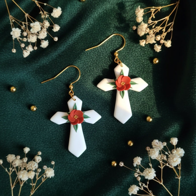 Floral Cross