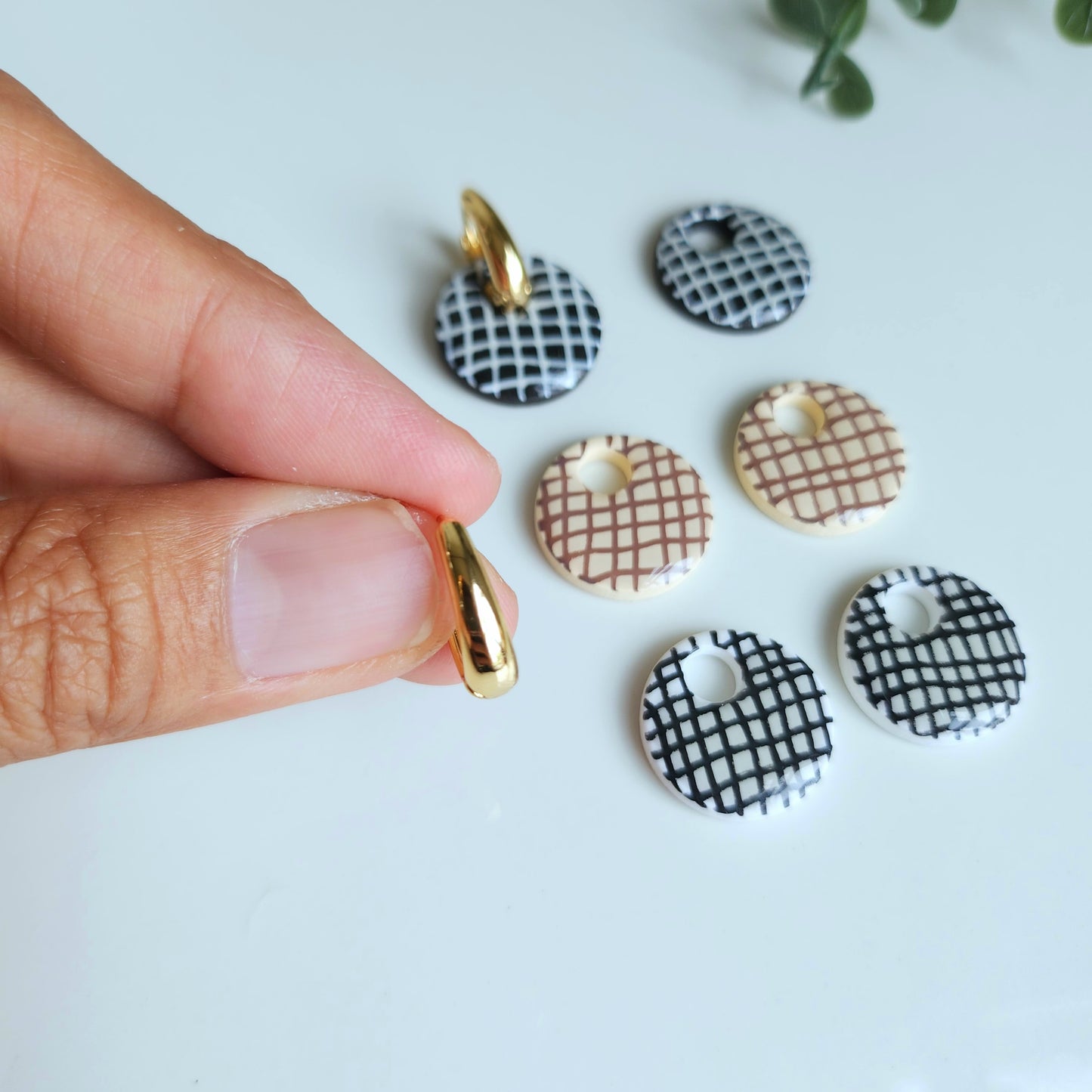 Interchangeable Huggie Earring Set