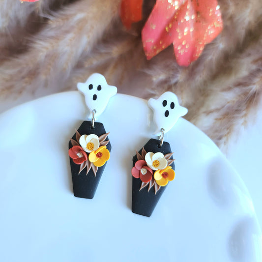 Ghost in Floral Coffin