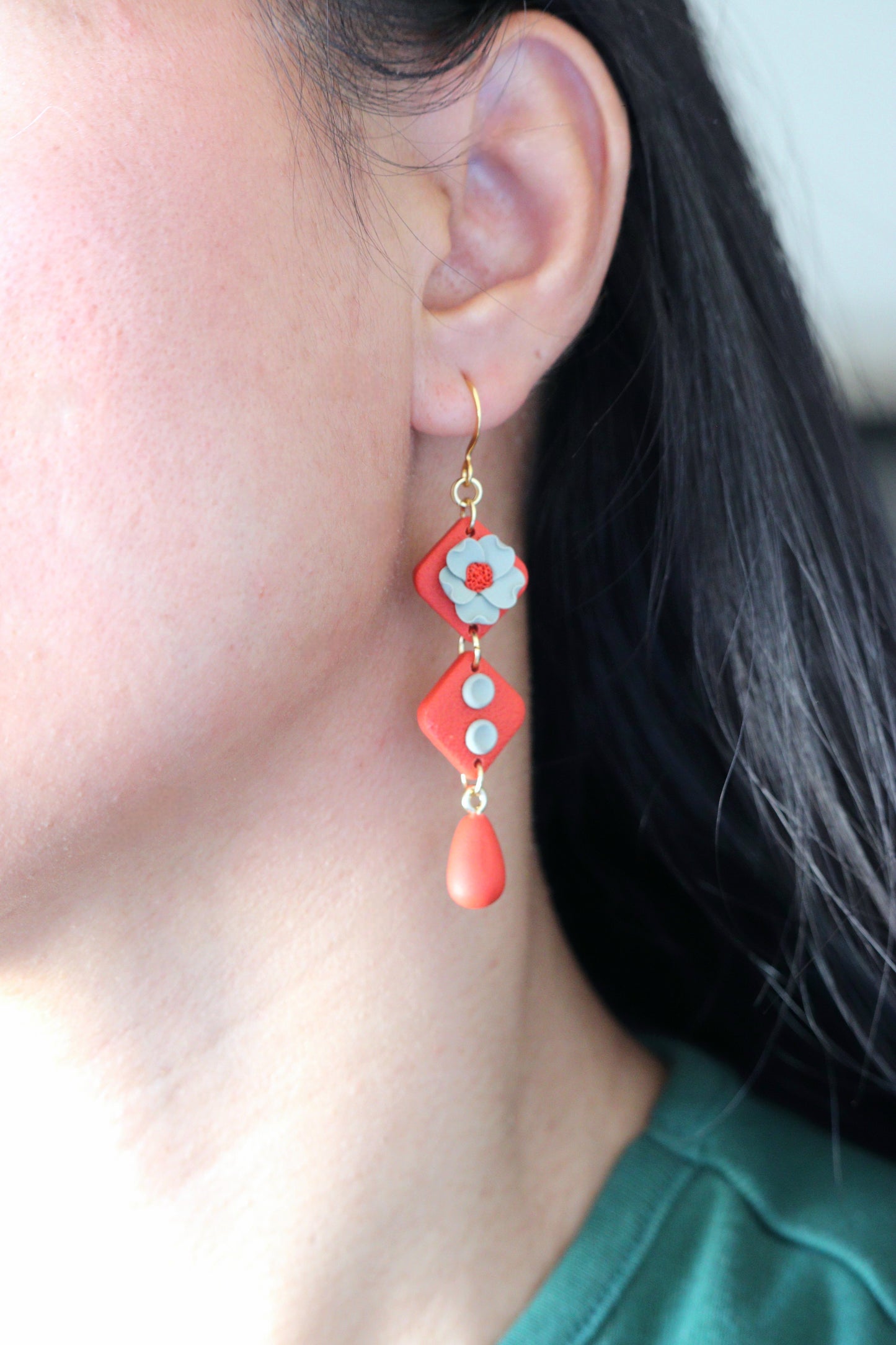 Floral Boho Lightweight Earring
