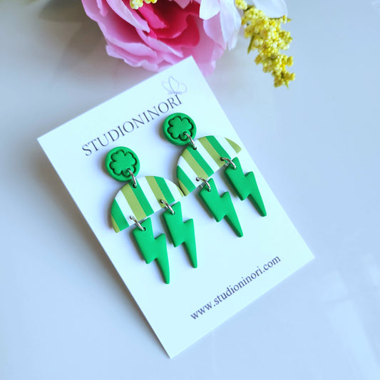 Lucky Strike Dangle Earring