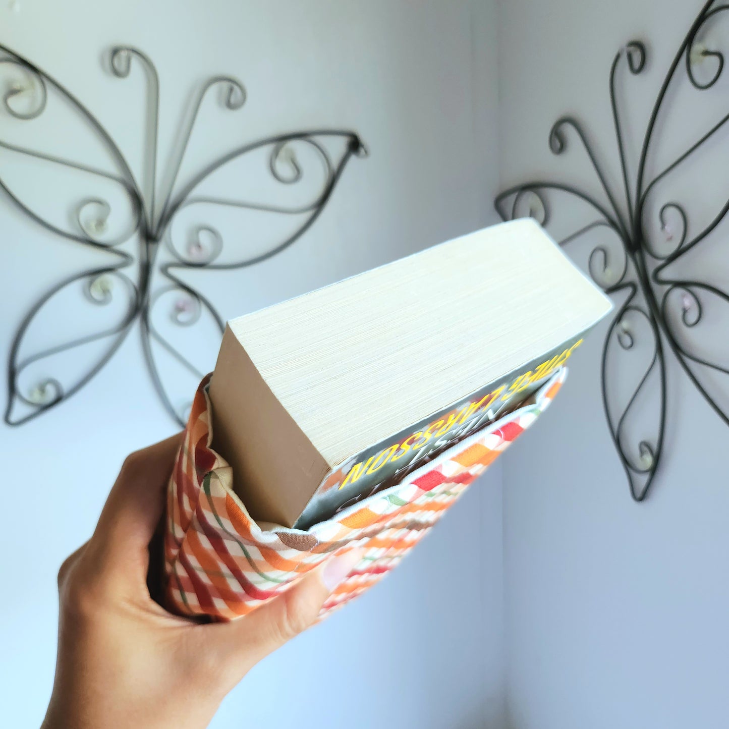 Cozy Autumn Plaid Book and Kindle Sleeve