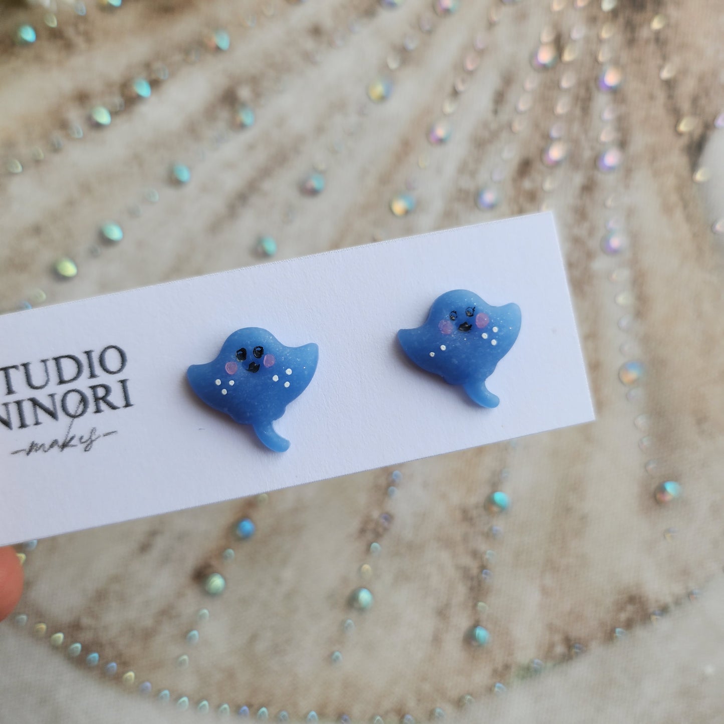 Coastal Creature Stud Earrings