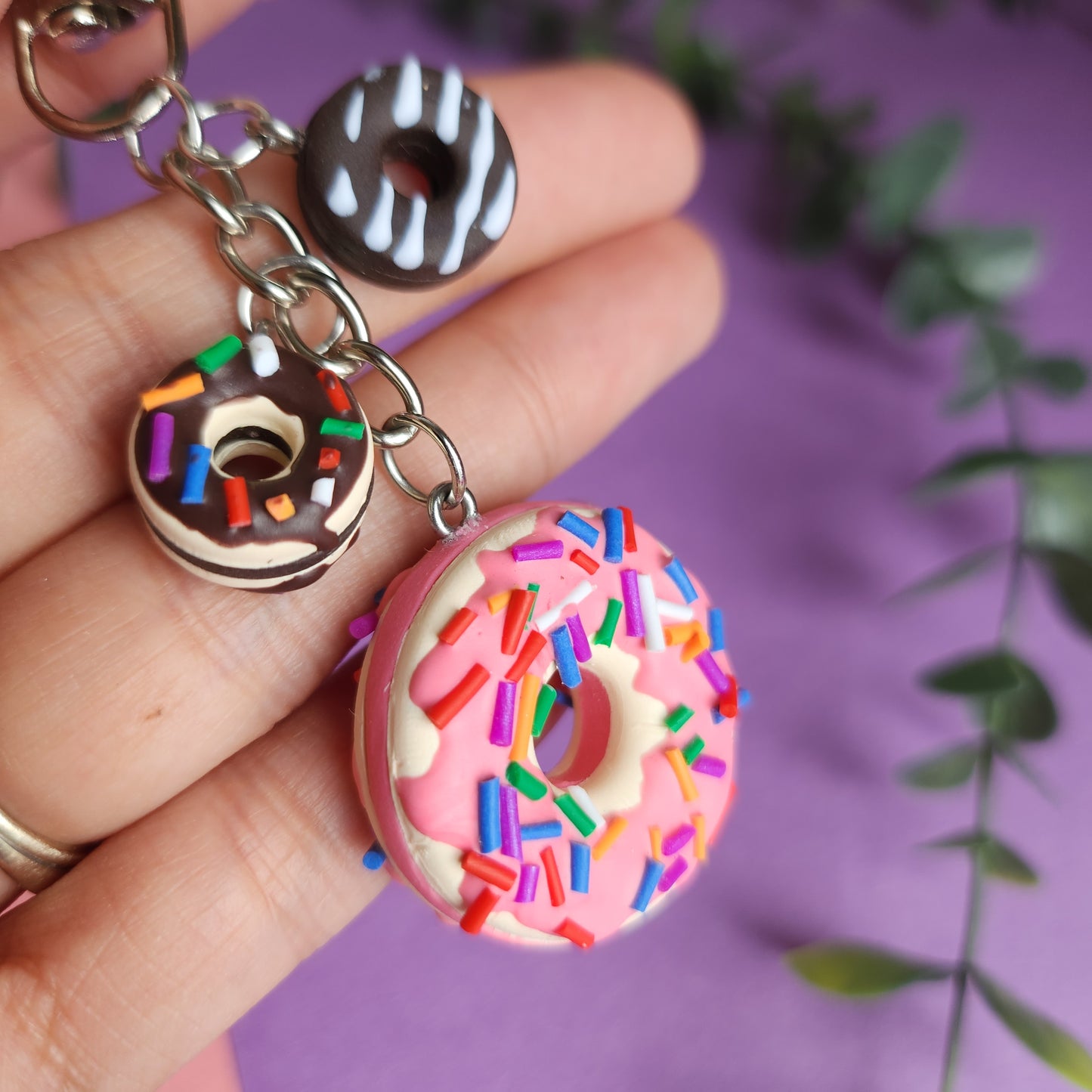 Donut Bag Charm