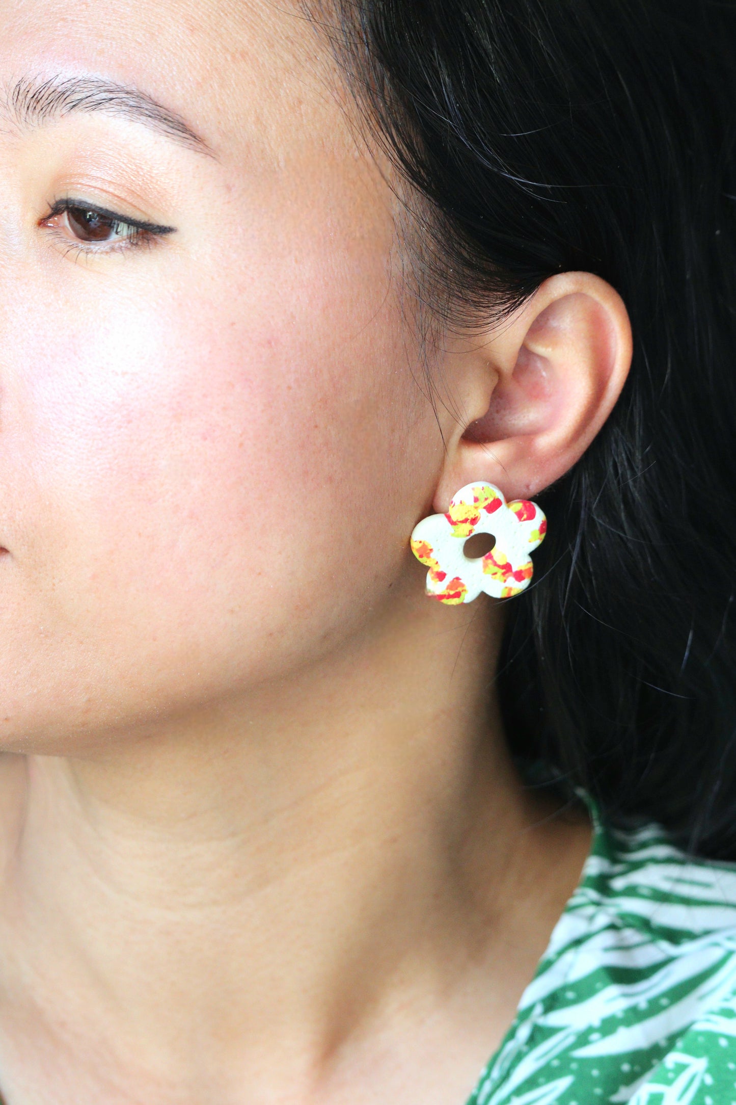 Tutti Frutti Floral Stud Earring