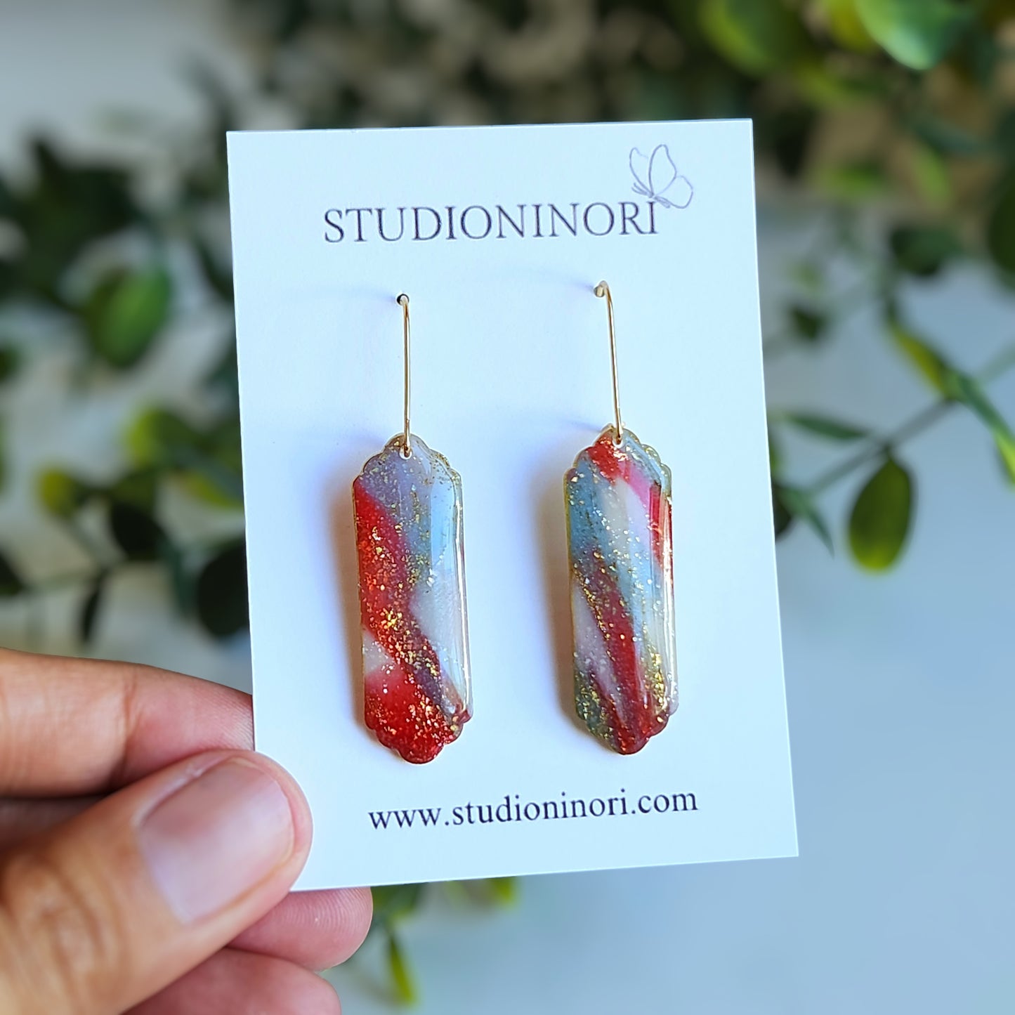 Nali Firework shimmer Earrings