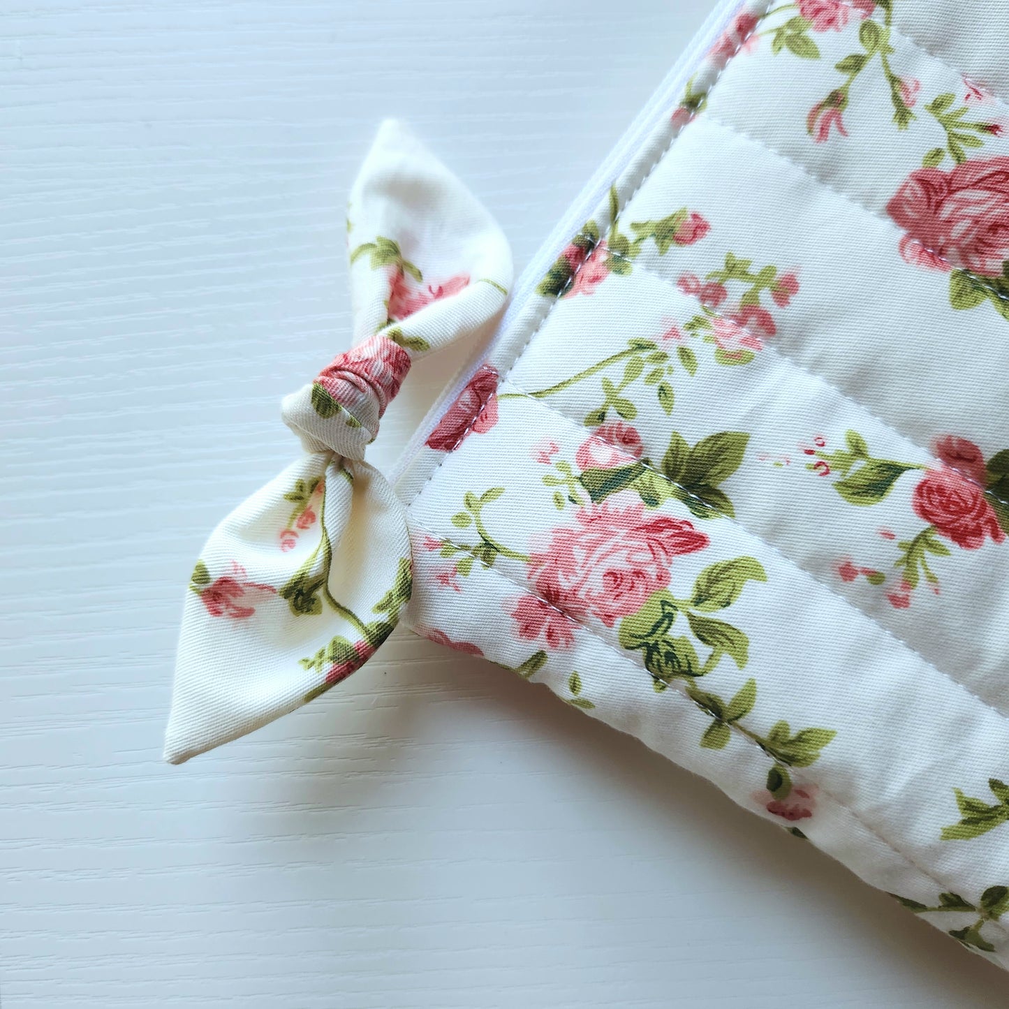 Quilted Rose Kindle Sleeve