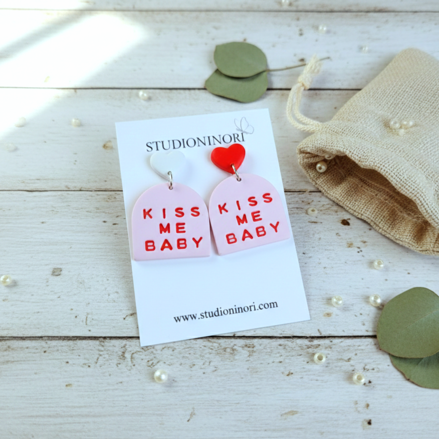 Kiss Me Baby Earrings