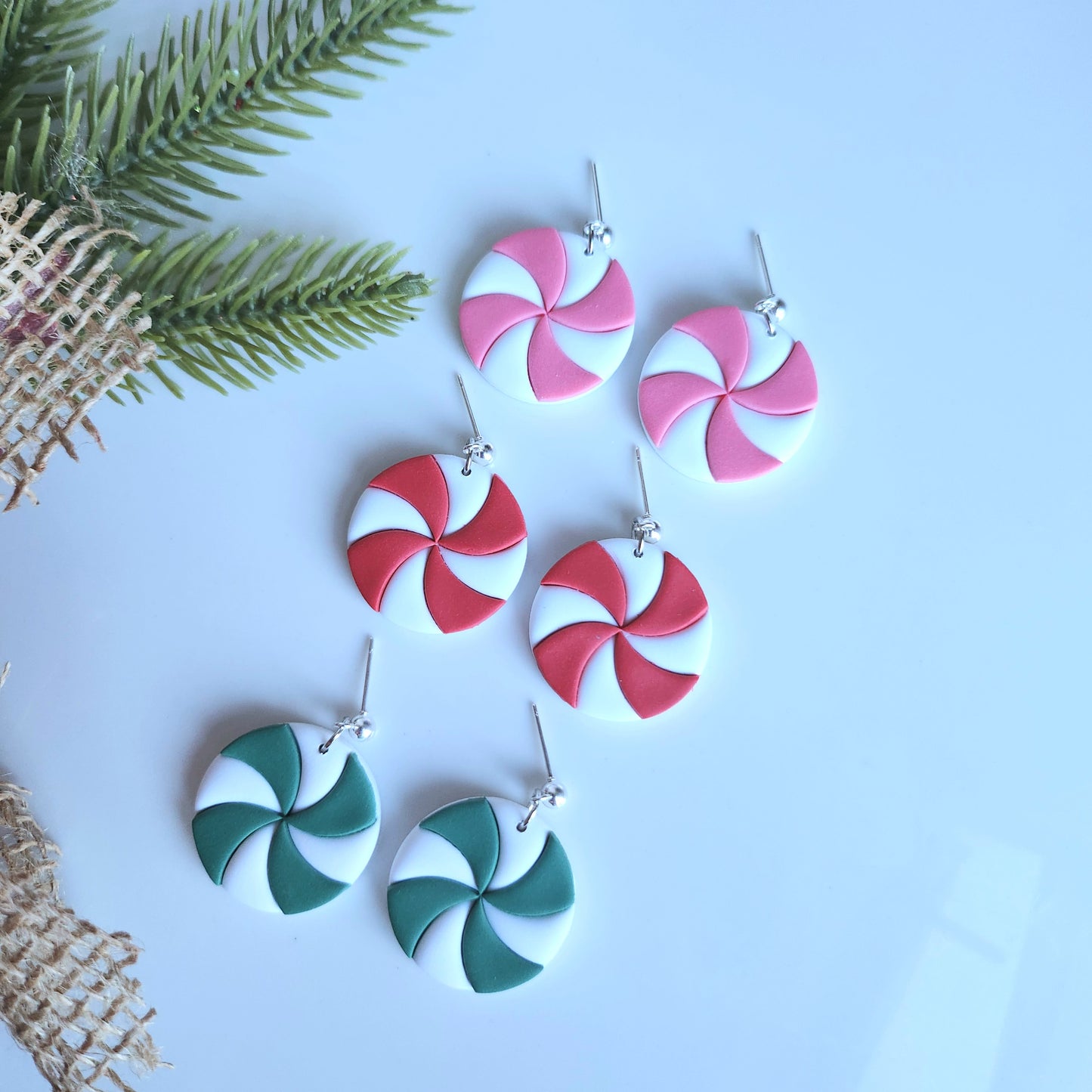 Peppermint Earring