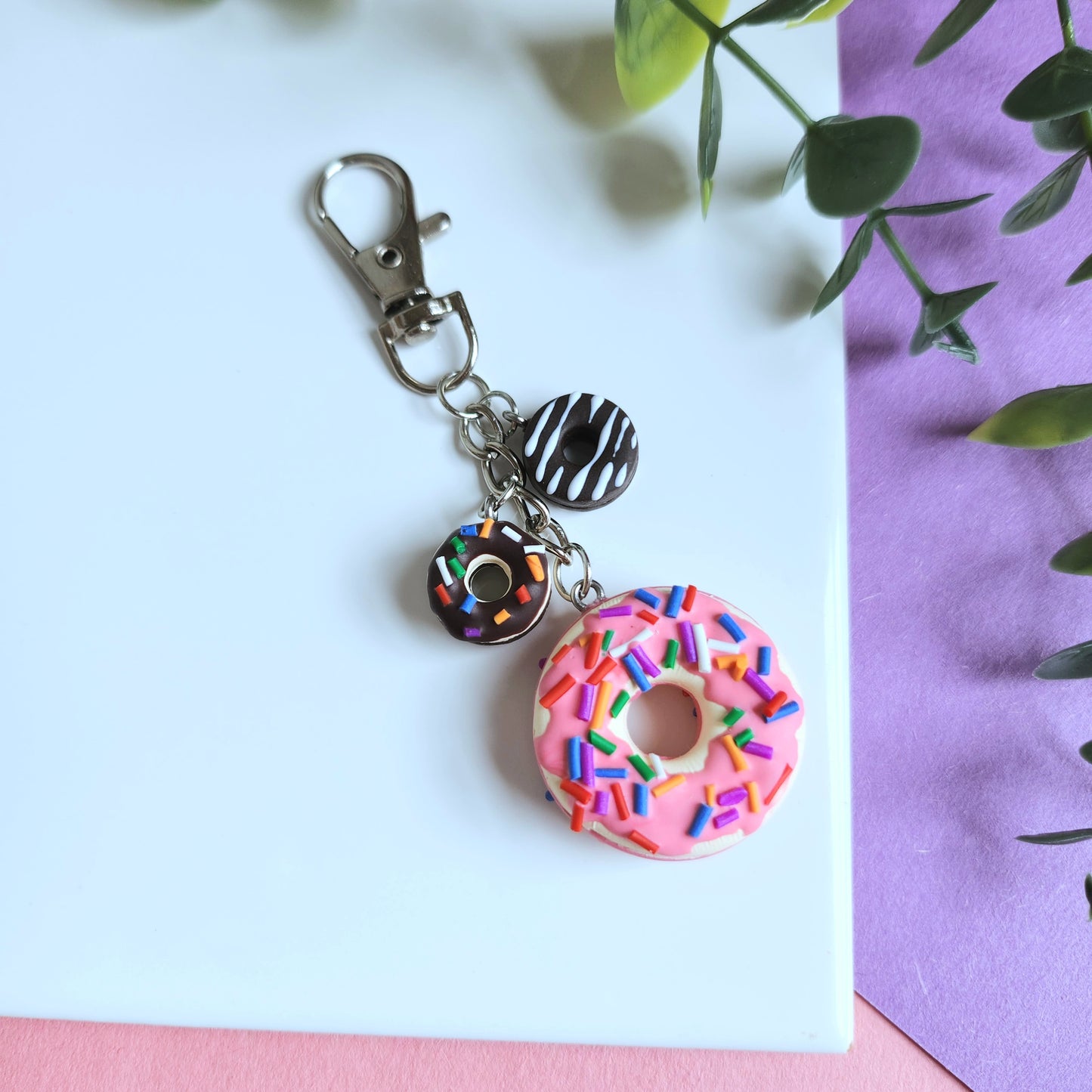 Donut Bag Charm