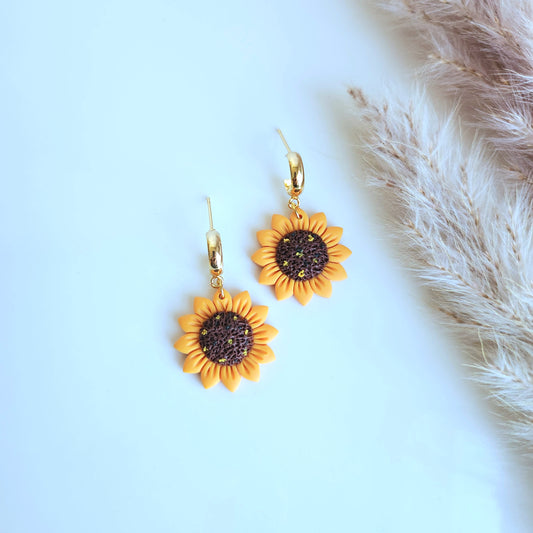 Sun Flower Earring