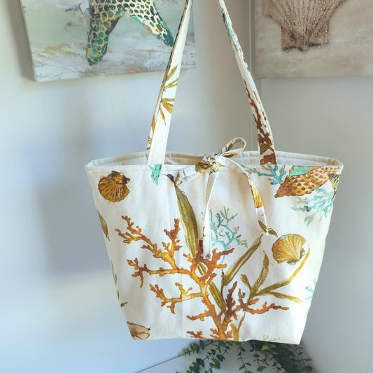Shell Coral Tote Bag