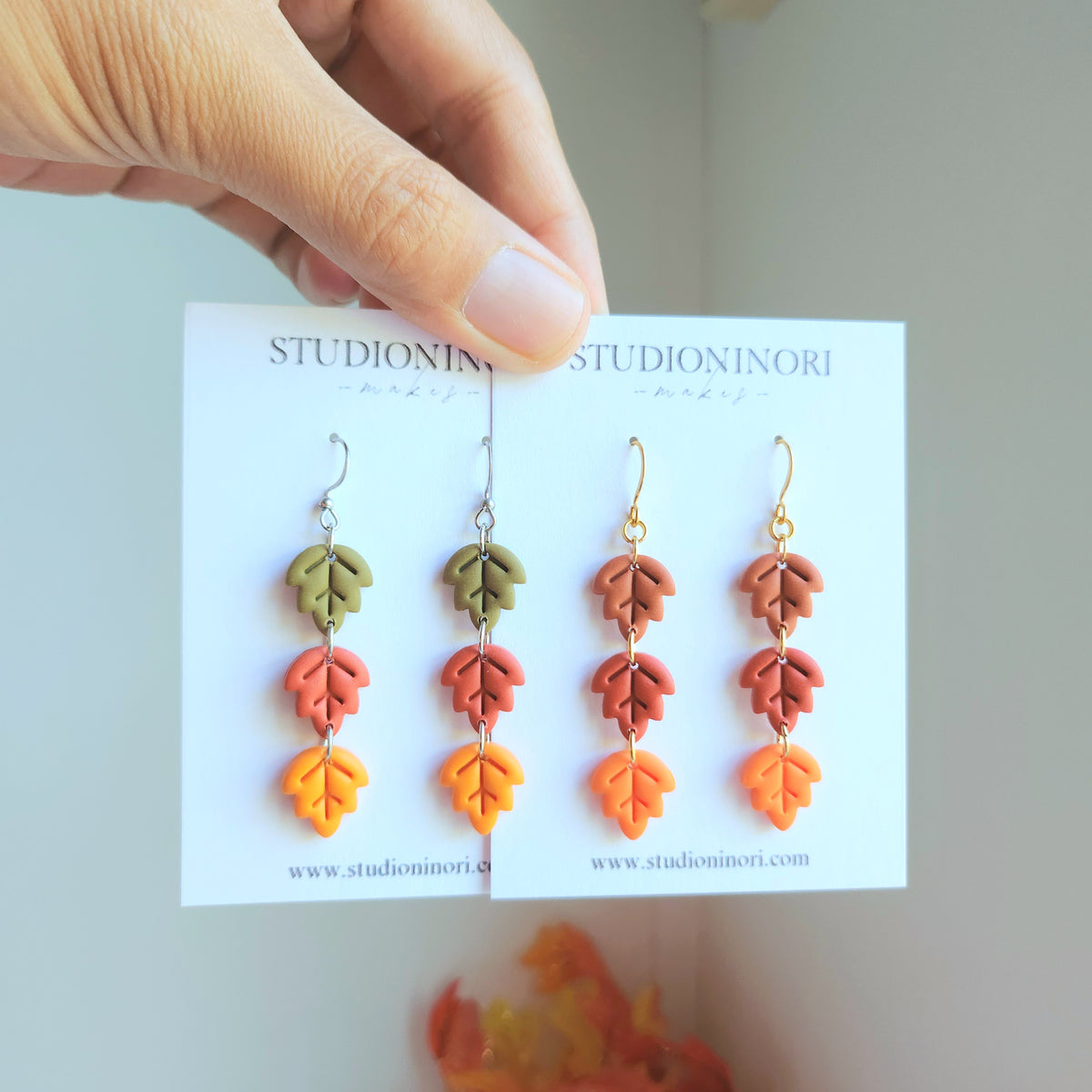 Autumn Leaf Dangles