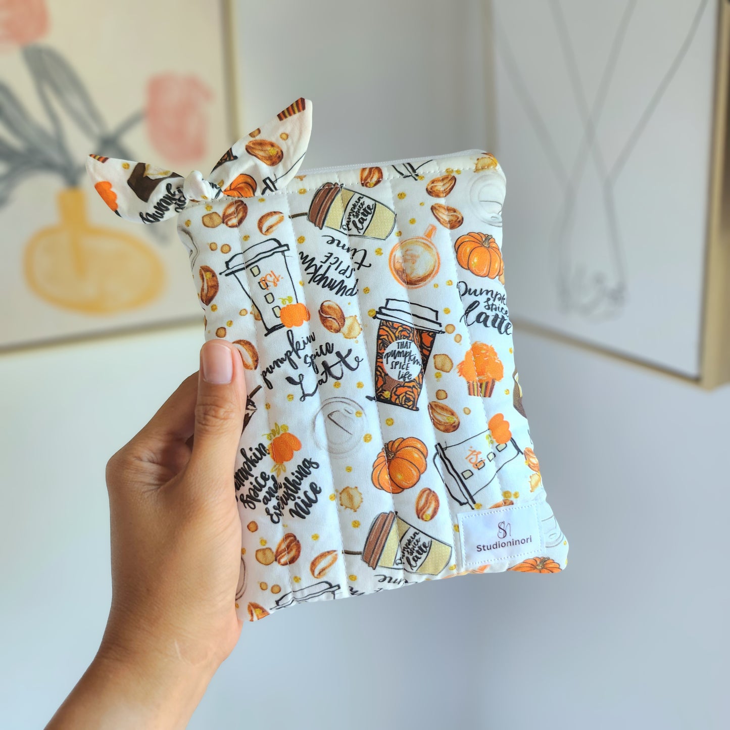 Coffee and Pumpkin Spice Kindle Sleeve