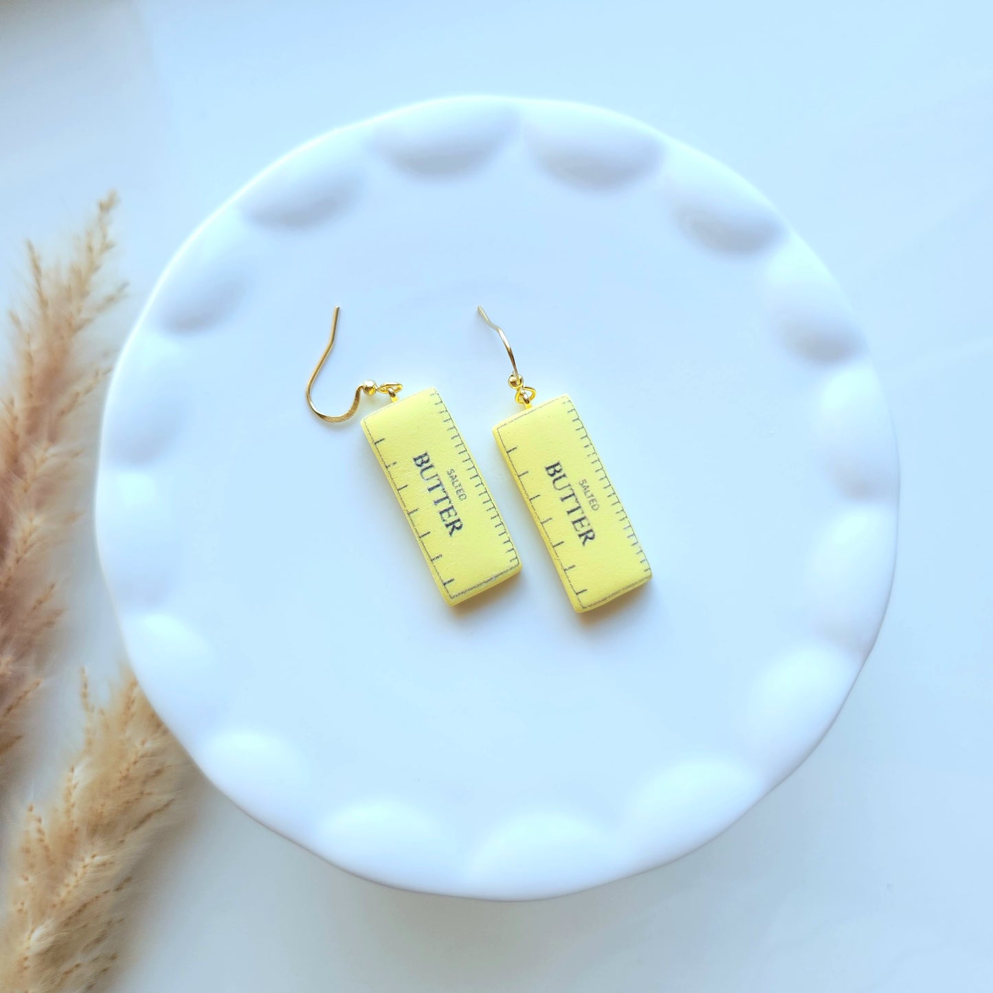 Butter Stick Dangle Earrings