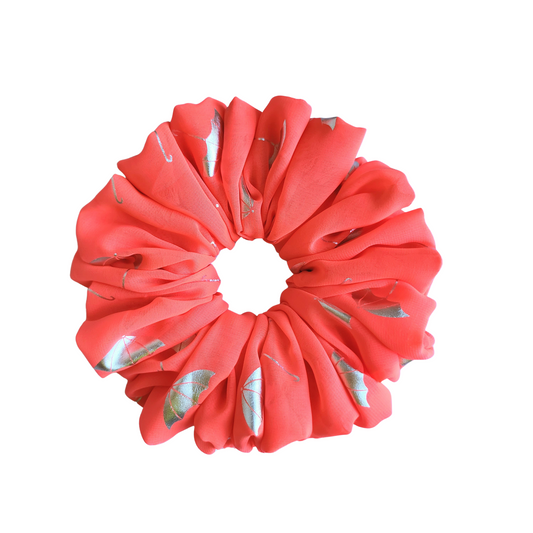 Neon Peach XL Scrunchie