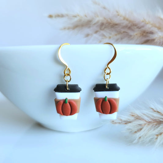 Coffee Cup Earrings