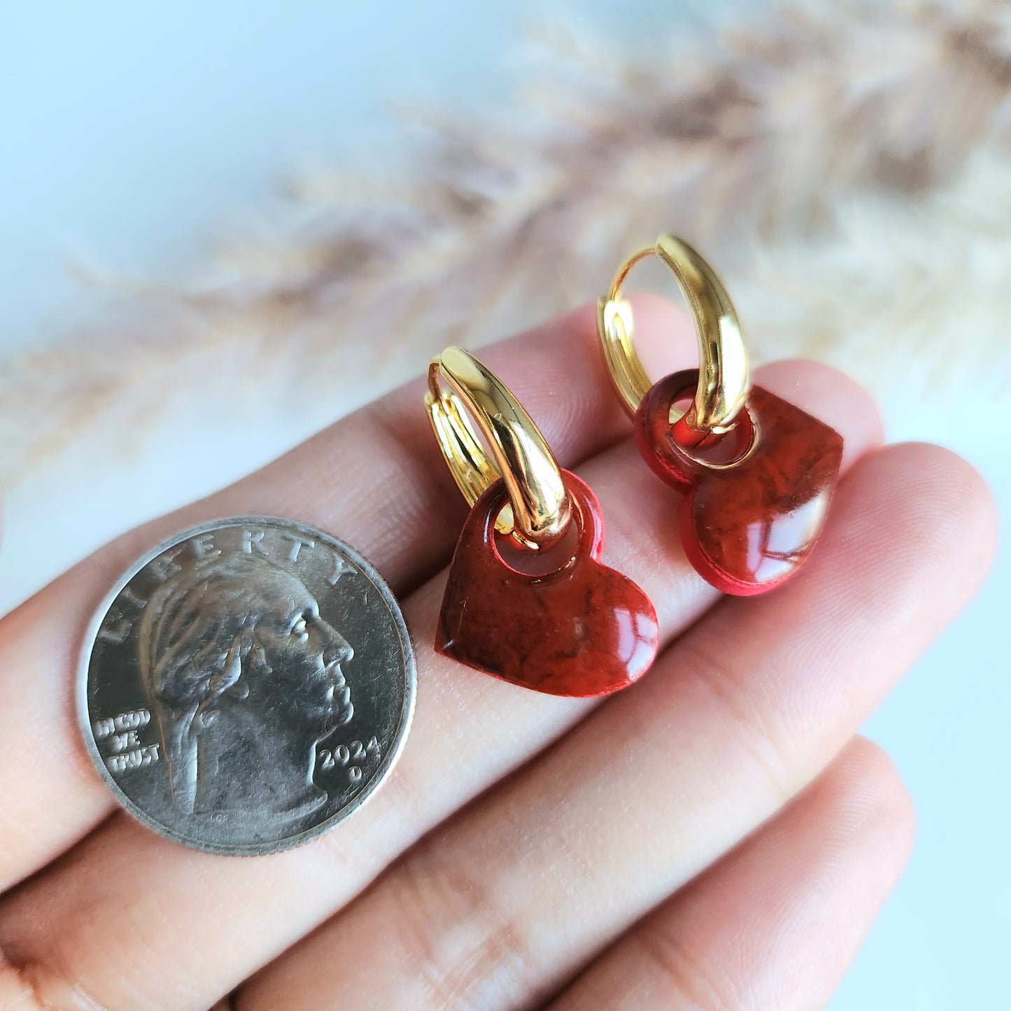 Puso Earrings (Multi Color)