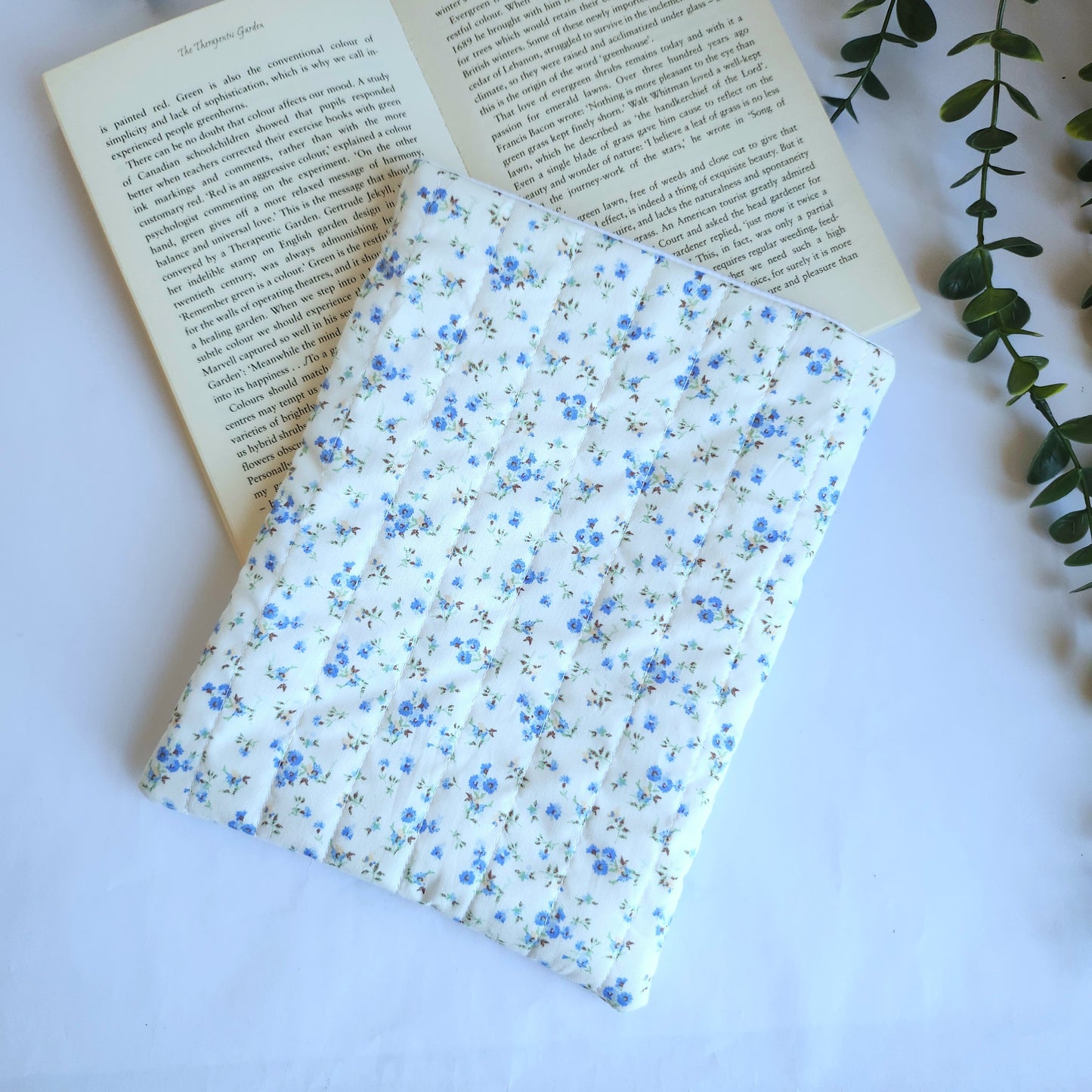 Lovely Quilted Book Sleeved