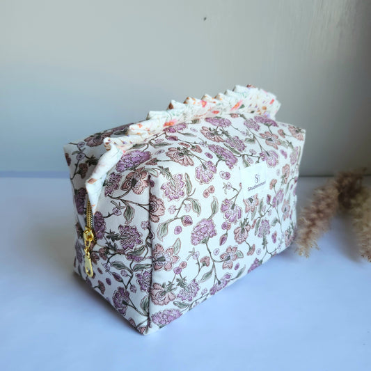 d. Yola Cosmetic Bag with Ruffle