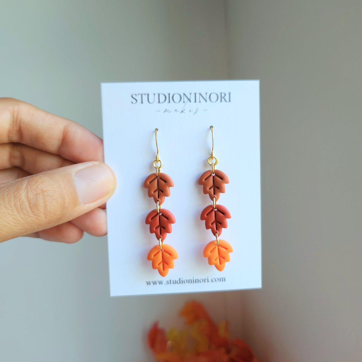 Autumn Leaf Dangles