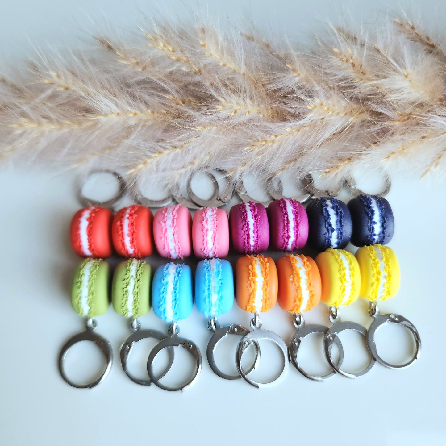 Mini Macaron Earrings