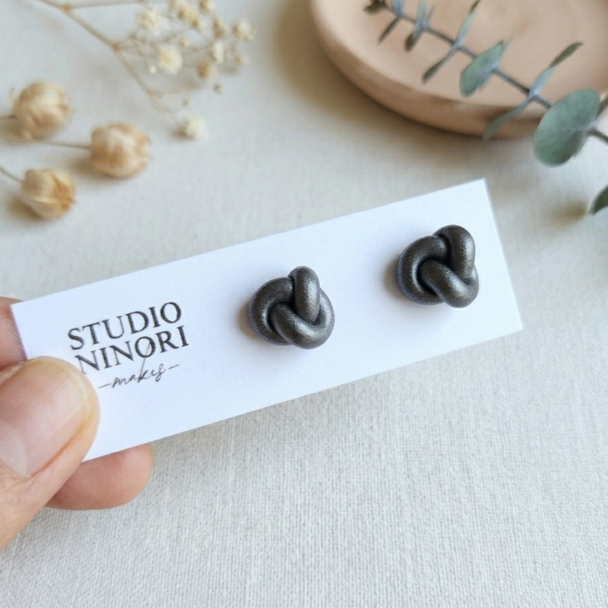 Knot Stud Earrings
