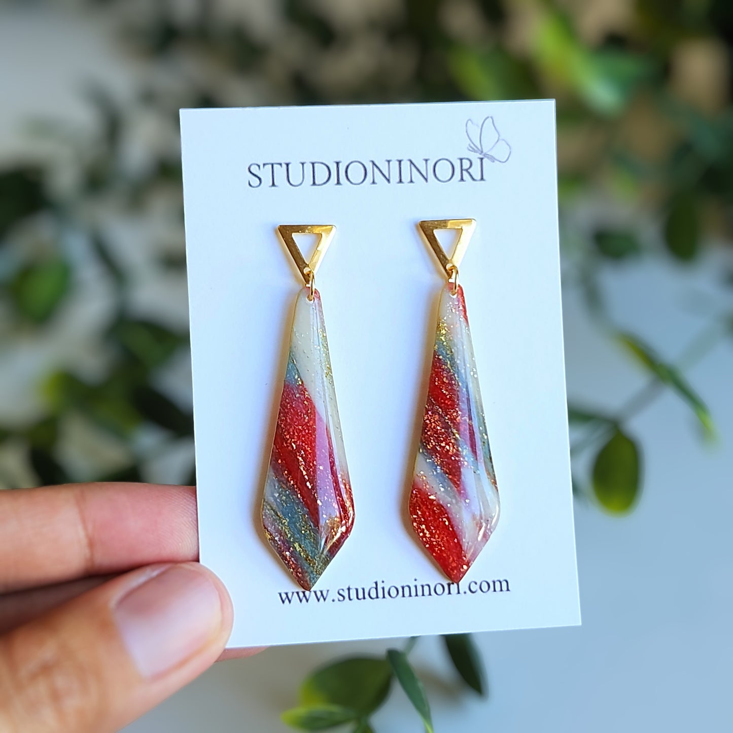 Nali Firework shimmer Earrings