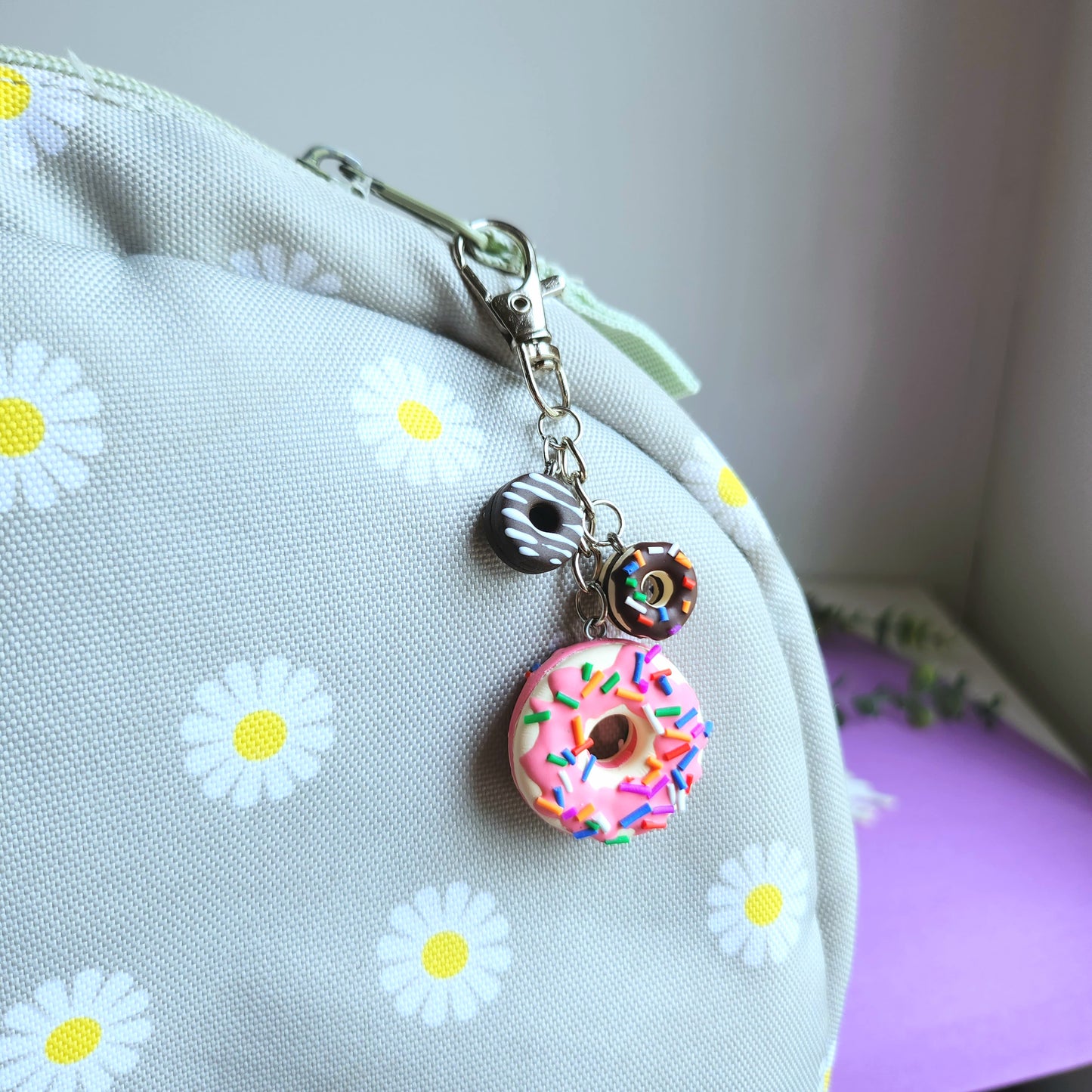 Donut Bag Charm