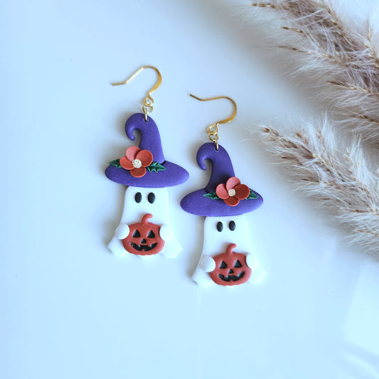 Ghost in Purple Hat