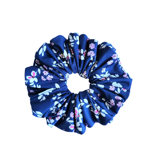 Len XL Scrunchie in Navy Blue
